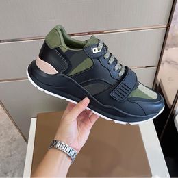 Casual shoes Shoes Men Women Designer Beige Sneakers Platform Vintage Suede Leather Trainers Cheque