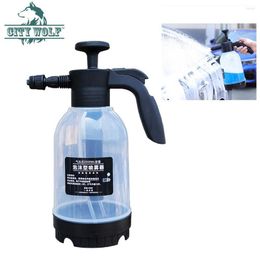 Car Washer 2L Foam Watering Can Household Hand-held Wash Gardening Air Pressure Sprayer Plastic Disinfection Water Bottle