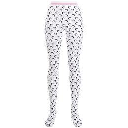 Leggings con stampa lunare Pantaloni skinny slim fit da donna La tendenza può essere indossato con collant sportivi slim elasticizzati alti Collant sexy Pantaloni skinny slim da donna