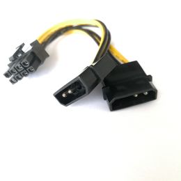 PC Server Internal Dual 2 IDE Molex to CPU 8Pin 8p Converter Power Lead Cable Cord 18AWG Wire 15cm
