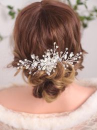 Headpieces Wedding Accessories Silver Headdress Shiny Crystal Rhinestones Bridal Headwear Fascinator Hat For Women