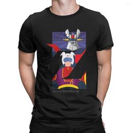 Men's T Shirts Mazinger Z Men Shirt Robot Vintage Tee Short Sleeve Crew Neck T-Shirt Pure Cotton Summer Clothing