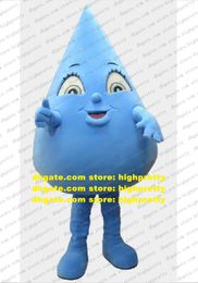 Raindrop Water Drop Drip Droplet Dewdrop Mascot Costume Adult Cartoon Character Outfit Image Publicity Brand Planning zz7715