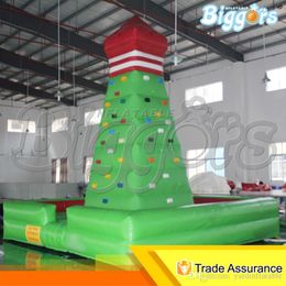 Carnival Party Commercial Rock Inflatable Climbing Wall Air Inflated Climbing Game With Safty Accessories