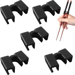 Reusable Chopstick Helpers Practise Chinese Chop Stick Training Accessory Tools for Kids Adult Beginner