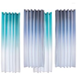 Curtain Black Out Curtains Comfortable Gradient Window Drapes Decoration Modern Style For Living Room/Bedroom Smooth