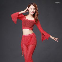 Stage Wear 2022 Cotton Time-limited Direct Selling Women Bellydance Costume Woman Belly Dance Suits Top&pantskirt Square