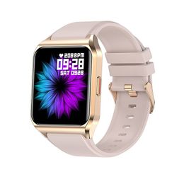YEZHOU2 H60 1.69-Inch Screen big screen best square smart watches with Heart Rate Bluetooth blood pressure Multi-Function Call Sports Body Temperature