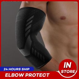 Knee Pads Anti Slip Elbow Brace Support Sleeve Basketball Arm Warmmer Tendonitis Epicondyt Arthritis Weightlifting Gym