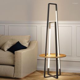 Floor Lamps Standing Lamp Bamboo Modern Arc Bedroom Lights Candelabra