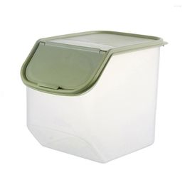 Storage Bottles Dried Food Box Dustproof Organisation Boxes Rice Beans Container Rices Bucket With Measuring Cup Coffee