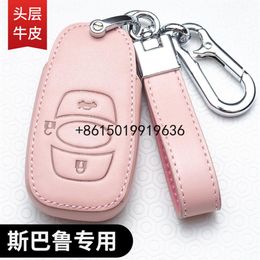 Caso chiave per Subaru Legacy Forester Outback XV BRZ 2019 Smart Key Keyless Remote Entry FOB Case Chain234R