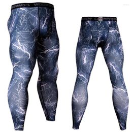 Men's Pants Mens Camouflage Compression Running Tights Sport Fitness Gym Leggings Men Bodybuilding Skinny Trousers Joggers