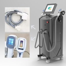 Professional permanent Hair Removal Epilator Diode Laser 755 808 1064nm 2 Handles Permanent Fast Women Men Skins Rejuvenation For All Skin Colors Salon Use