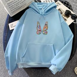 Women's Hoodies Women's & Sweatshirts Oversize Womem Cute Plus Size Winter Tops Sweatshirt Women Funny Vintage Butterfly Pullovers