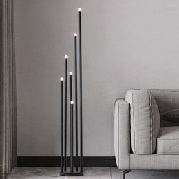 Floor Lamps Lamp Nordic Creative Design Branch LED Vertical Light Can Be Used In The Living Room Bedroom Study Black