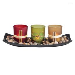 Candle Holders Home Decor Set For Living Room & Bathroom Decorative Holder Centrepieces Dining Table Co