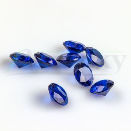 DHL Beracky Smoking Accessories Sapphire Shaped Diamond Insert 6mm 10mm Terp Pearls For Beveled Edge Fulll Weld Quartz Banger Nails Glass Water Bongs Dab Rigs Pipes