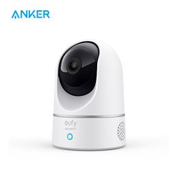 Dome Cameras eufy Security 2K Indoor Cam security protection protect mini wifi Camera Human Pet AI Voice Assistant Compatibility EU 221108