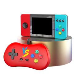 3D Joystick Handheld Game Console Retro Can Store 500 Classic 2.4 Inch Color Display Screen Support AV Output Double Play Mini Portable Game Players For Child Gift K9