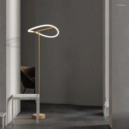 Floor Lamps Modern LED Lamp For Living Room Bedroom Light Bedside Stanging Home Decor Indoor Lighting Fixtures