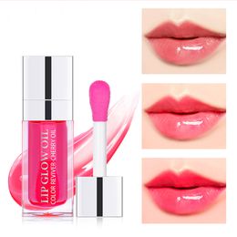 Chaoage Lip Oil Glow Crystal Jelly Gloss Moisturizing Plumping Lipgloss Tint Long Lasting Nourishing Makeup Sexy Plump Tinted Make Up for orgasm