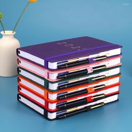 Planner Notebook Daily Weekly Schedule Agenda English Version Organizer Binder Journal To Do List Office Supplies