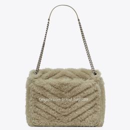 9A Quality 2022 Designer Fashion Fluffy Bag New Autumn And Winter Rabbit Hair Shoulder Bag Full Genuine Leather Inside Coney Soft Underarm Wallet With Original Box