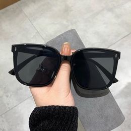 Sunglasses Frames Classic Square Women Oversized Men Retro Black Luxury Outdoor Sun Glasses Goggle Oculos UV400 2022