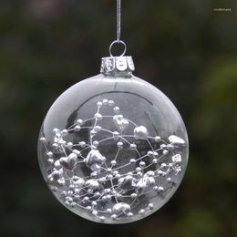 Party Decoration Holiday Glass Balls Christmas Ball Decor Supplies Wedding Atmosphere