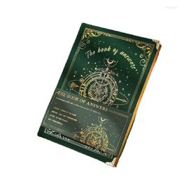 European-style Retro Notebook Student Diary Blank Square Page Hand Account Book Art Bronzing Hardcover Notebooks
