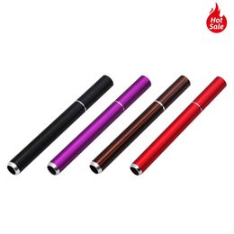 Other Smoking Accessories Metal Camouflage Cigarette Holder Aluminum One Hitter Smoking Herb Pipe 78Mm Tobacco Dugout Accessories Dr Dhsik