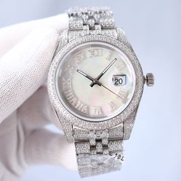 woman Watches diamond watchs wristwatch 904l 41mm automatic Silver watch swiss Stainless steel Sapphire waterproof Luminous Couples Style Classic wristwatch