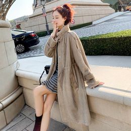 Women's Fur Plus Size Winter Fashion 2022 High Quality Imitation Mink Coat Women Long Coats Female Loose Thick Warm Teddy Jacket