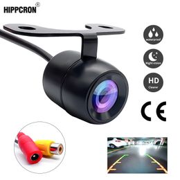 Car Rear View Camera HD Night Vision Reversing Automatic Parking Monitor CCD Waterproof Wide Angle High-Definition Image