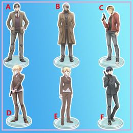Keychains Anime Stand Koroshi Ai LOVE Of KILL Chateau Dankworth Donny Acrylic Figure Display Desktop Decoration 15cm