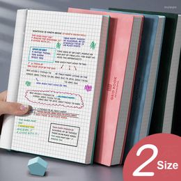 Thickened Large Notebook A5/B5 Super Thick Grid Square Book Diary Notebooks Budget