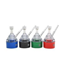 Other Smoking Accessories Wholesale Electric Glass Smoking Pipe Shisha Hookah Mouth Tips Cleaner Tobacco Pipes Snuff Snorter Vaporiz Dhr1V