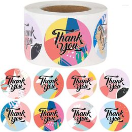 Gift Wrap 500x Thank You Print Label Stickers Craft Per Roll Stationery Adhesive Labels Baking Pack For Flower Sho