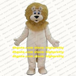 Lovely Lion Mascot Costume Adult Cartoon Character Outfit Suit Hotel Restaurant Family Spiritual Activities zz7962