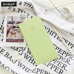 Kinbor Weekly Plan Book Portable Small Notebook For School Business Traveling Hand Account Efficiency Manual Stationer