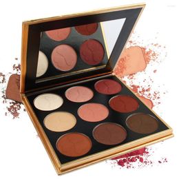 Eye Shadow Smoky Makeup Peach Blossom Eyeshadow Palette Private Label Custom Bulk