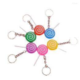 Decorative Figurines Simulation Colour Lollipop Keychain Pendant Creative Fashion Bag Package High-End Small Gift