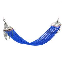 Hammocks Ultralight Portable Ice Silk Anti-rollover Leisure Hammock For Camping Backpacking Travelling Beach Yard Activity