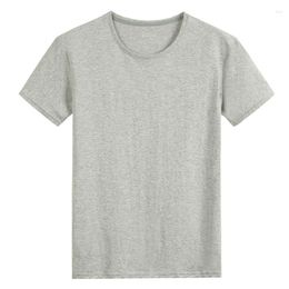 Trajes para hombres w071 camiseta de algodón para hombres color para hombres color sólido touch tela tops básicos tees ropa casual ropa moda