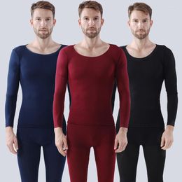 Men's Sleepwear Women's Thermal Underwear Lingerie Sets Men's Thin Winter Pajamas 2pcs Heated Leggings Warm Suit For Women Clothing