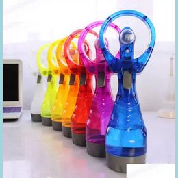 Party Favour Handheld Portable Fan With Water Spray Bottle Mini For Office Party Favour Wly935 Drop Delivery Home Garden Festive Suppl Dhysq