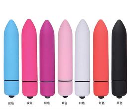 Massage Toy Adult Sexy Products Fun Vibrator Mini Bullet Jump Egg Ten Frequency Vibrating Pointed Frosted Bullet