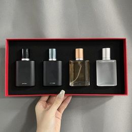 Perfume Premierlash Set 4pcs with 30ml Acqua Di Gio Perfumes Eau De Toilette Pour Homme Profumo Men Fragrance Long Lasting Smell Spray Cologne 4 in 1 Gift Box Kit