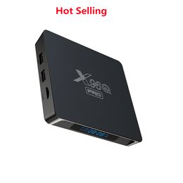 X96Q PRO Android 10.0 TV Box Allwinner H313 Quad Core 2.4G Wifi 2GB 16GB 4Kx2K HDR Set top box